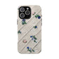 Tough Phone Cases, Fabric Like, Grandmillenial, Floral