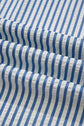 Stripe Drawstring Elastic Waist Wide Leg Pants