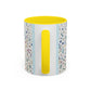 Floral Accent, Spring & Fall Collection Coffee Mug (11, 15oz)