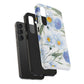 Blue Floral Tough Phone Cases