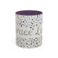 Grace Led Floral, Faith, Coffee Mug (11, 15oz)