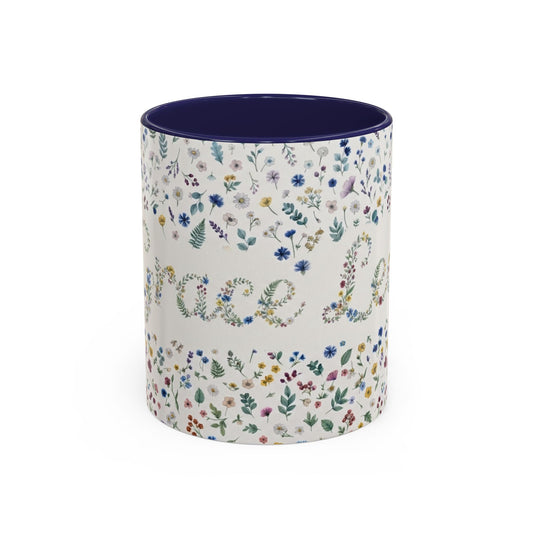 Grace Led Floral, Faith, Coffee Mug (11, 15oz)