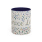 Grace Led Floral, Faith, Coffee Mug (11, 15oz)