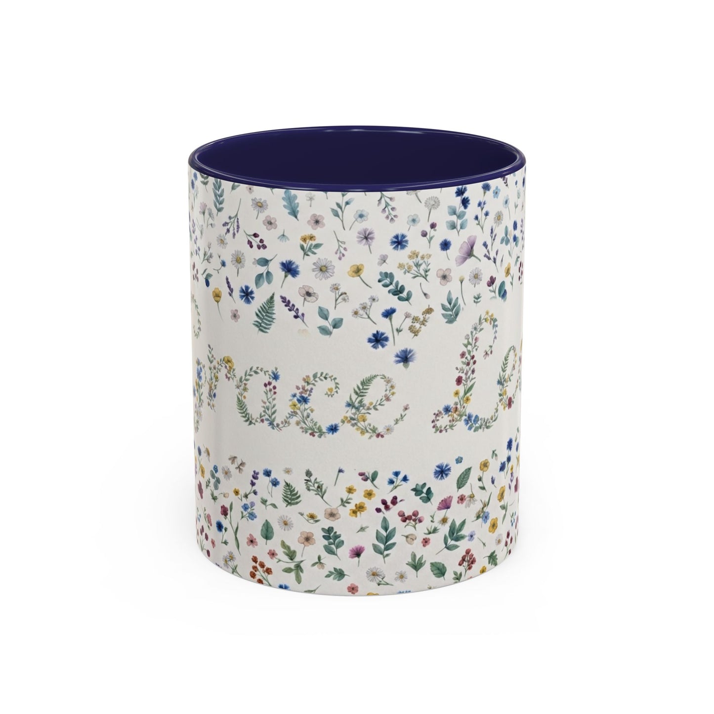 Grace Led Floral, Faith, Coffee Mug (11, 15oz)