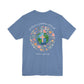 Columbia Blue- It’s Just Earth, Chill Out, Romans 12:2  Jersey Short Sleeve Tee