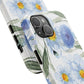Blue Floral Tough Phone Cases
