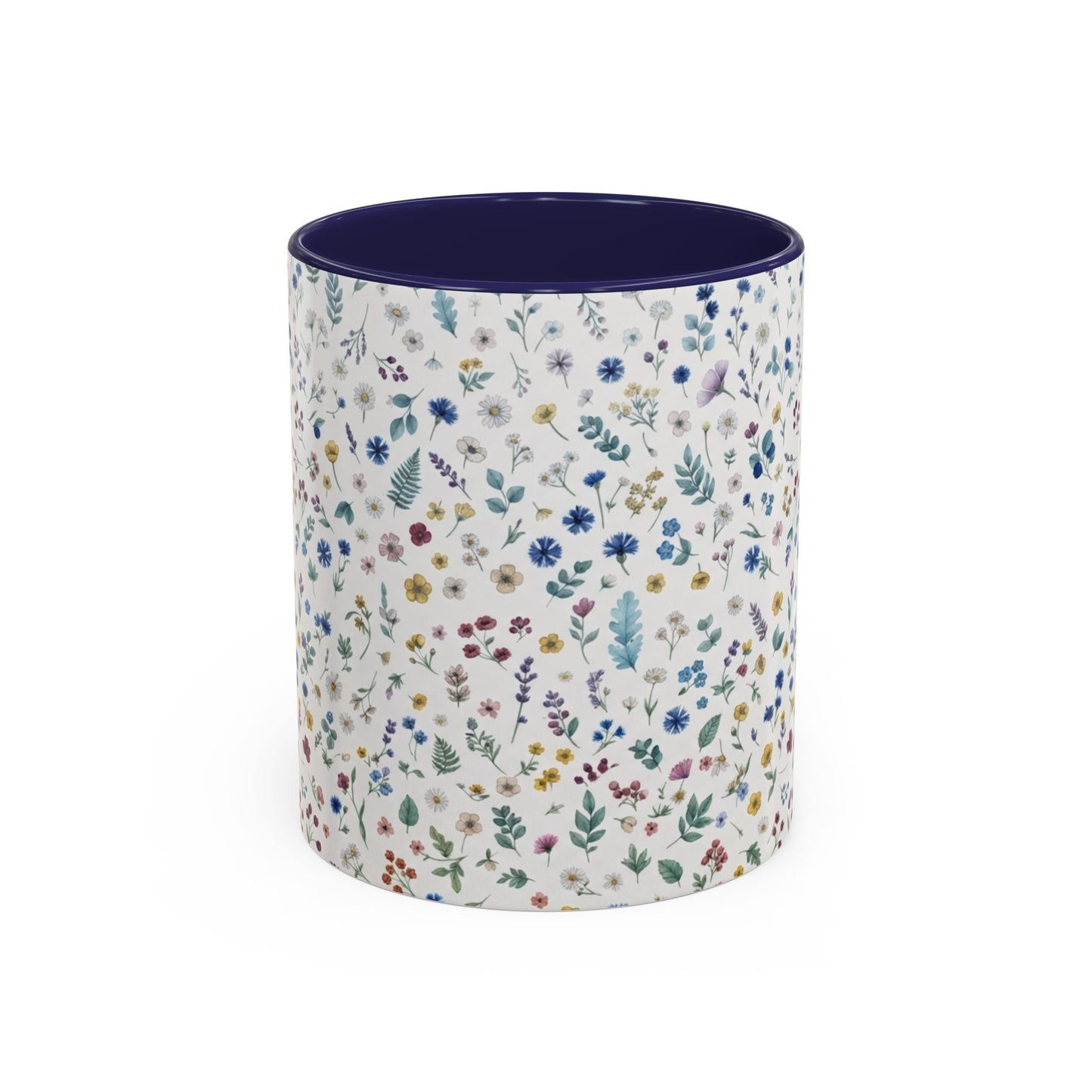 Floral Accent, Spring & Fall Collection Coffee Mug (11, 15oz)