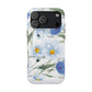 Blue Floral Tough Phone Cases