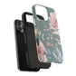 Green Fall floral Tough Phone Cases