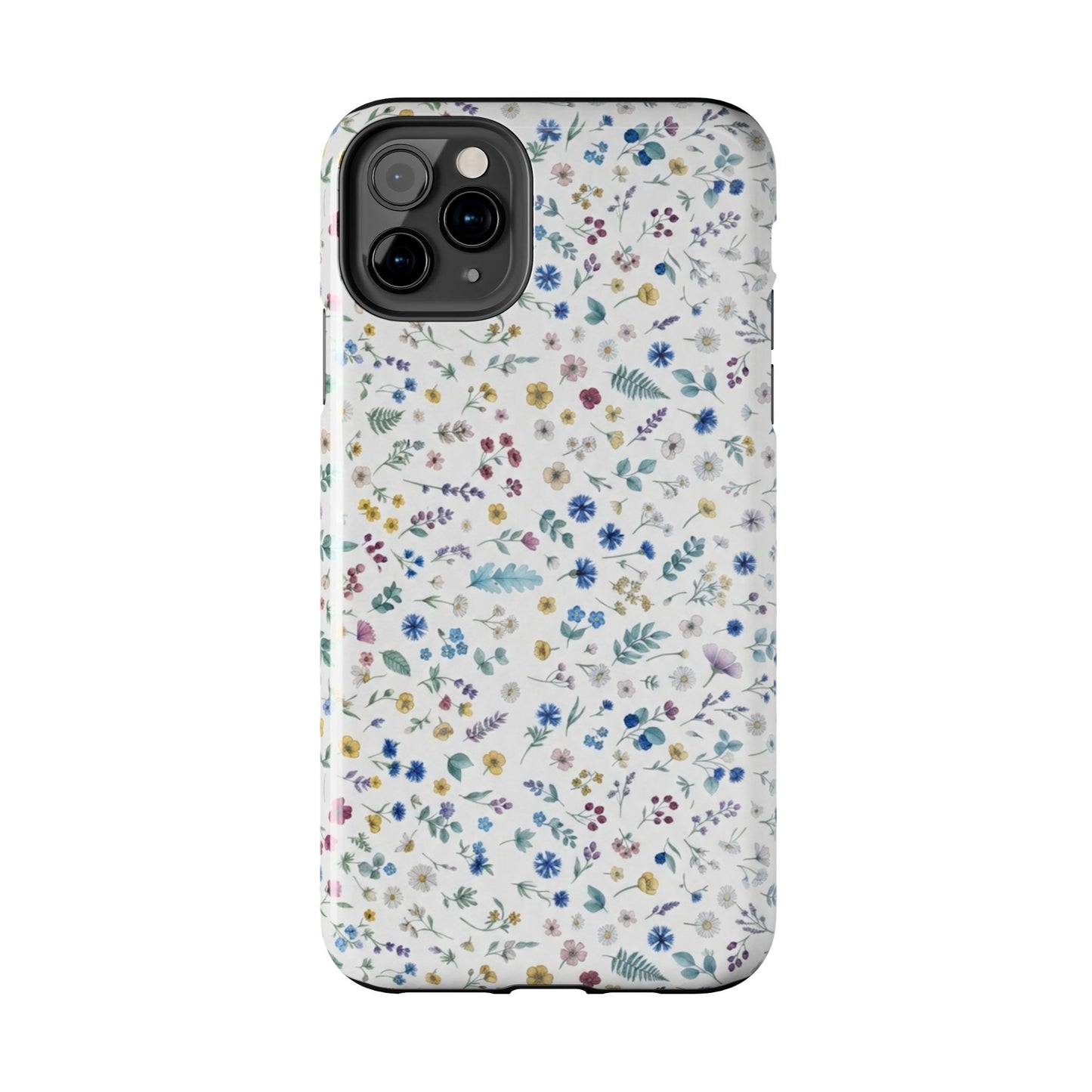 White Floral, Tough Phone Cases, Floral, Fall
