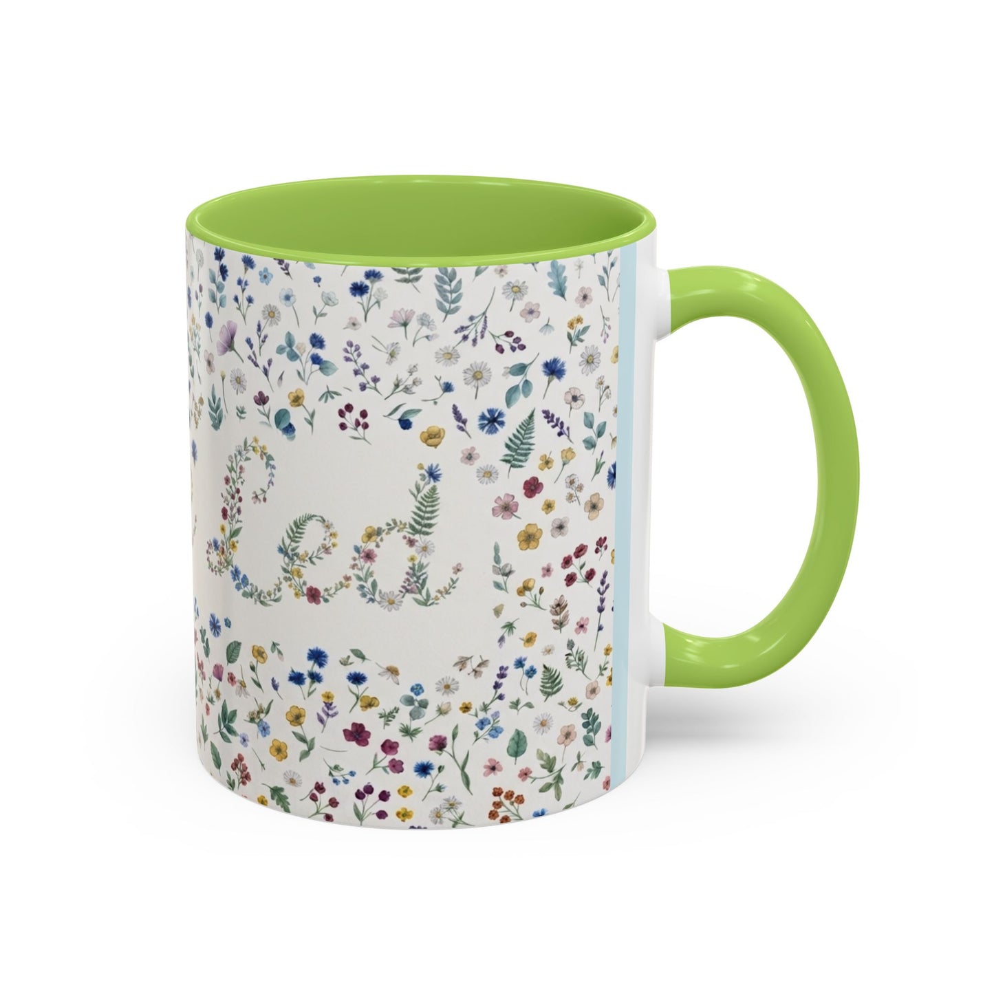 Grace Led Floral, Faith, Coffee Mug (11, 15oz)