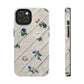 Tough Phone Cases, Fabric Like, Grandmillenial, Floral
