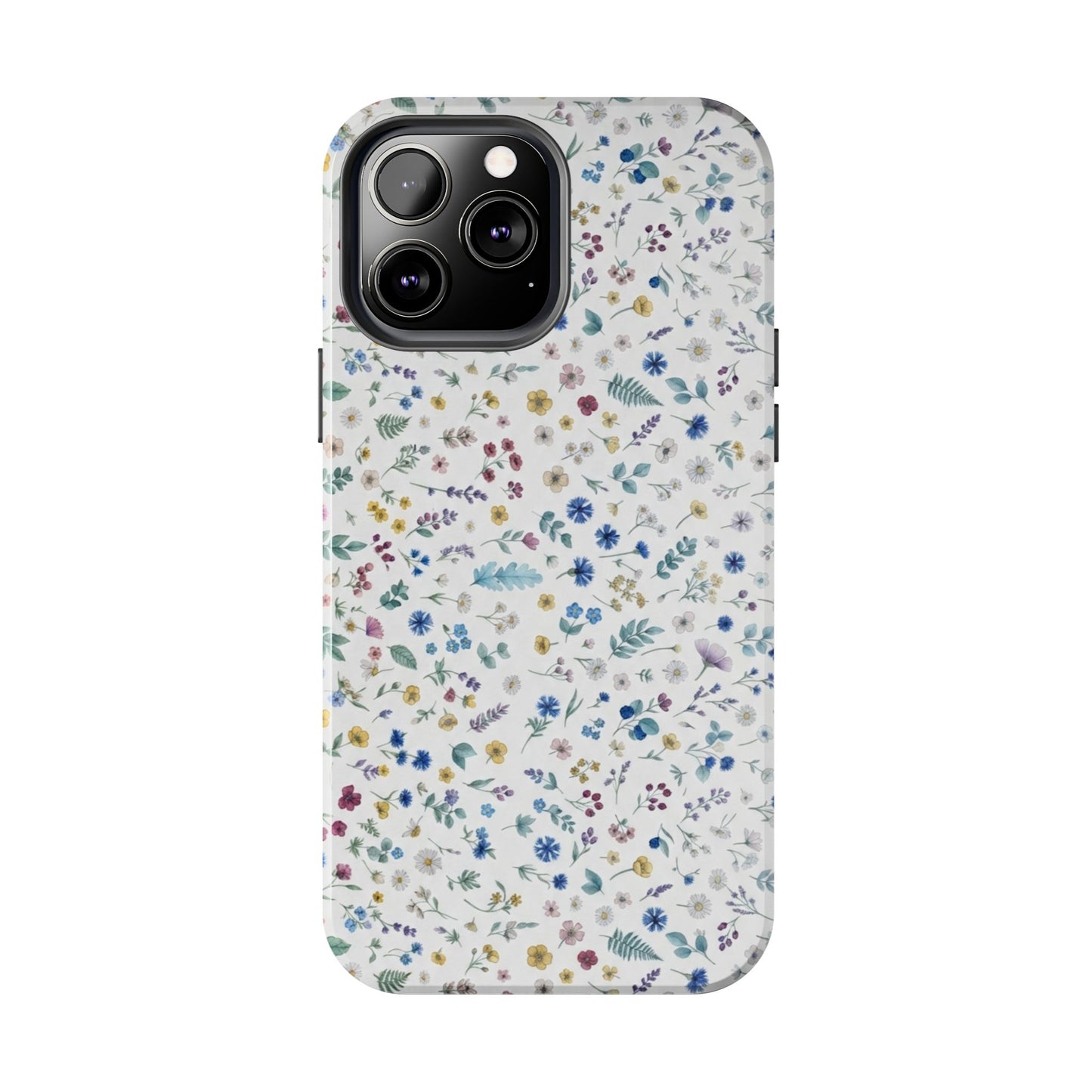 White Floral, Tough Phone Cases, Floral, Fall