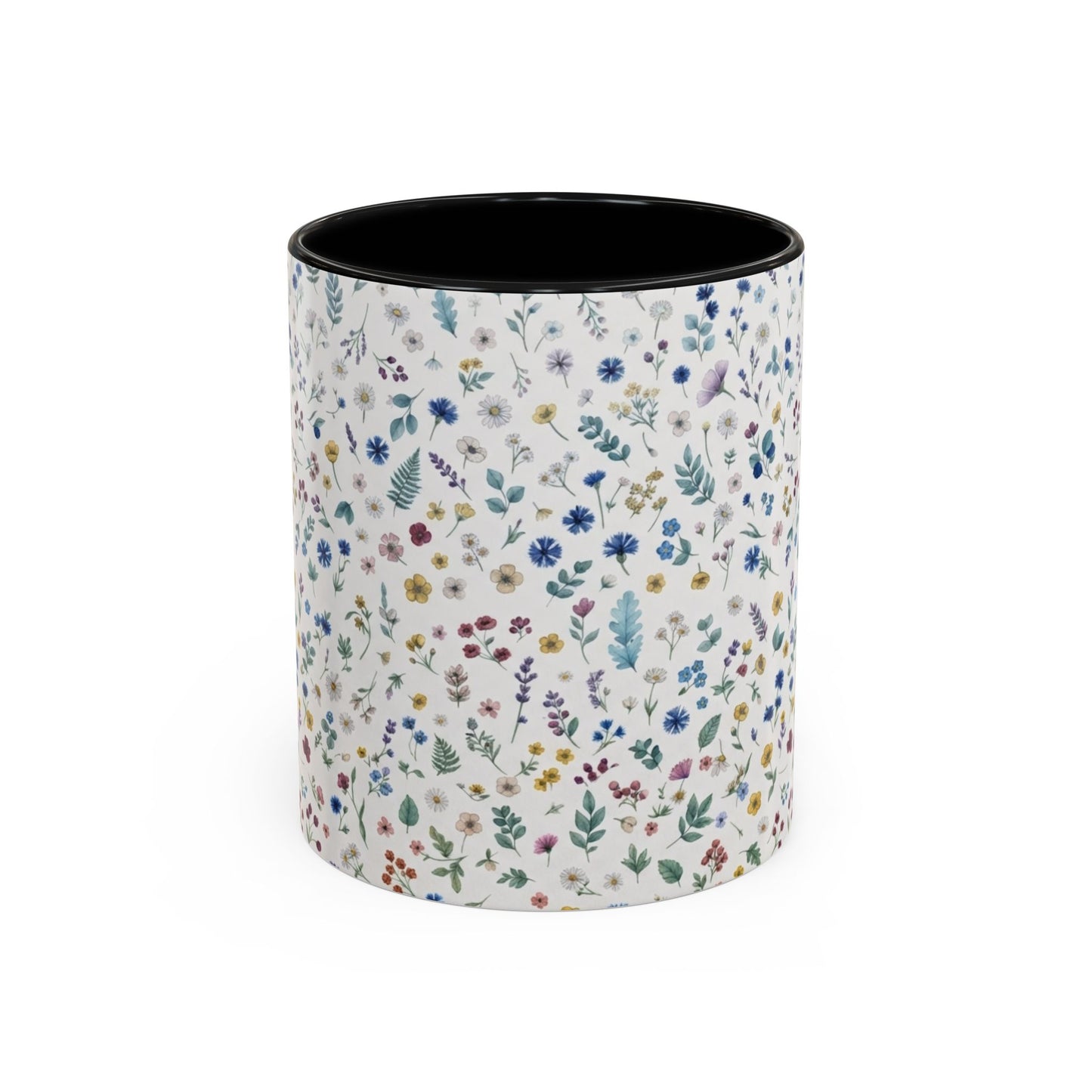 Floral Accent, Spring & Fall Collection Coffee Mug (11, 15oz)