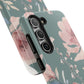Green Fall floral Tough Phone Cases