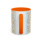 Fall Floral, Yellow Accent Coffee Mug (11, 15oz)