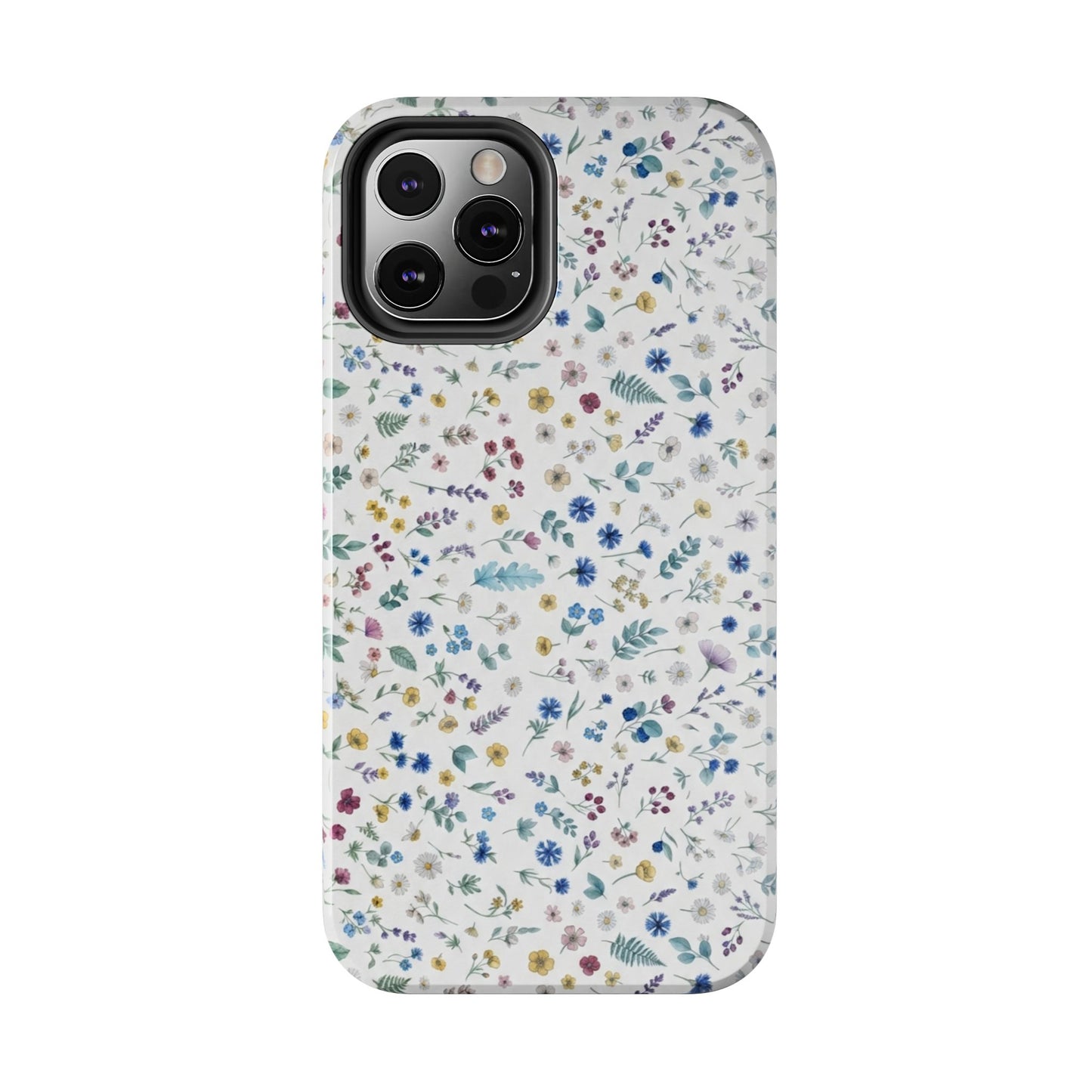 White Floral, Tough Phone Cases, Floral, Fall