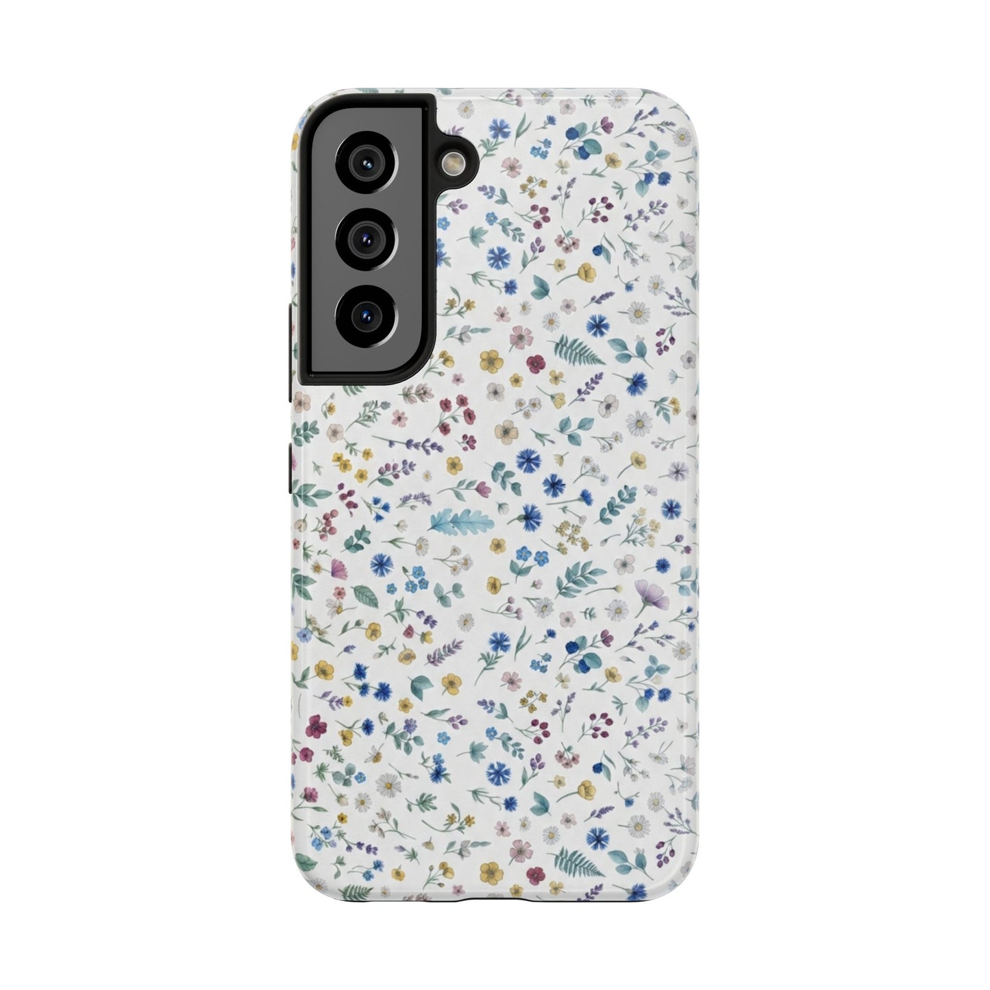 White Floral, Tough Phone Cases, Floral, Fall