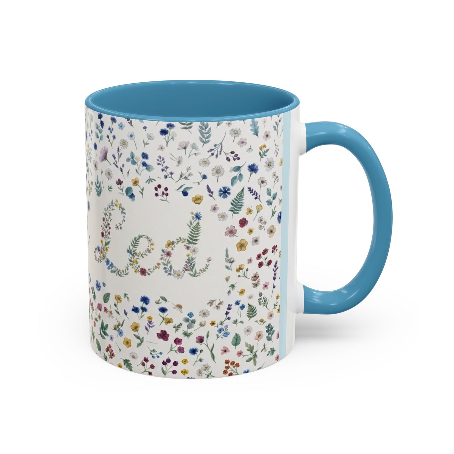Grace Led Floral, Faith, Coffee Mug (11, 15oz)
