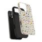 Yellow Floral, Fall/Autumn, Tough Phone Cases
