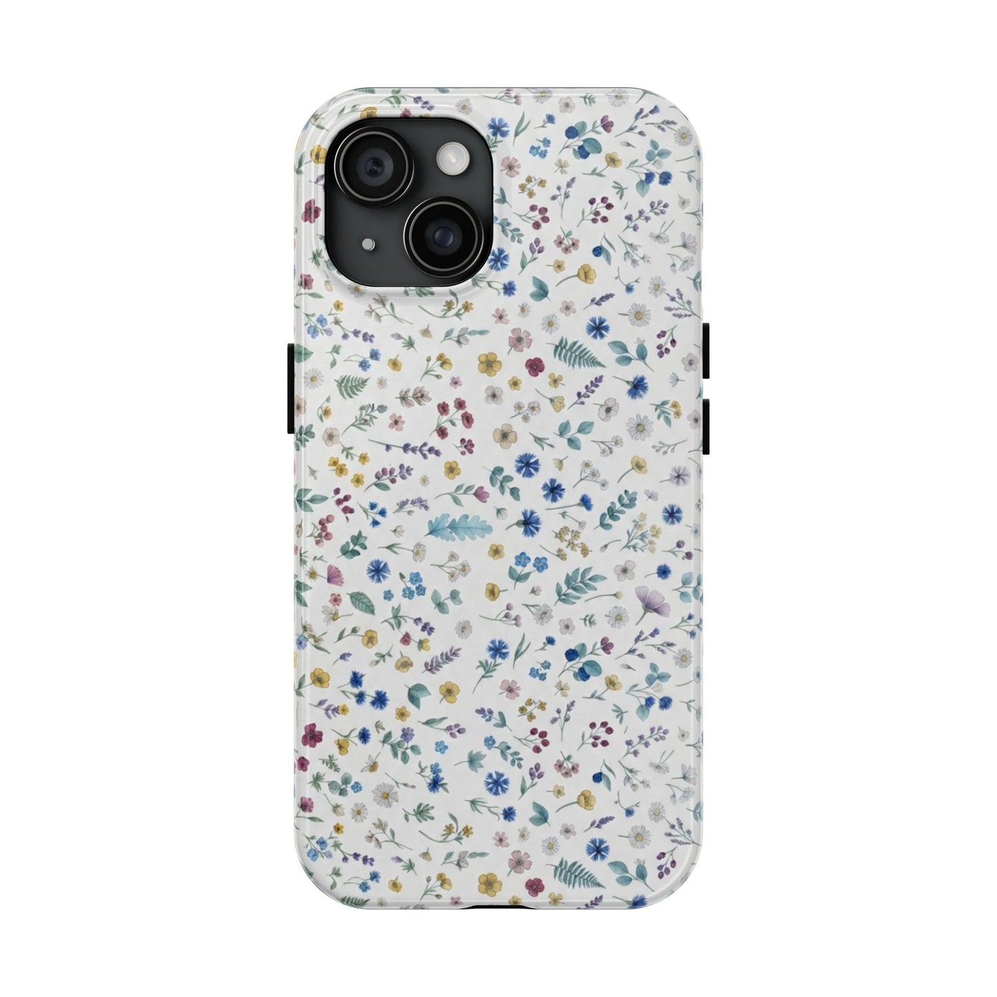 White Floral, Tough Phone Cases, Floral, Fall