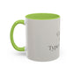 Simple Coffee & Jesus Type of Morning, Faith Accent Coffee Mug (11, 15oz)