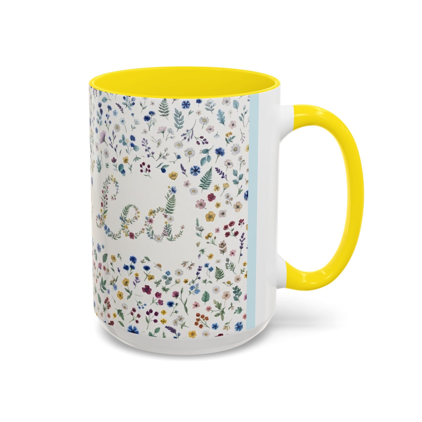 Grace Led Floral, Faith, Coffee Mug (11, 15oz)