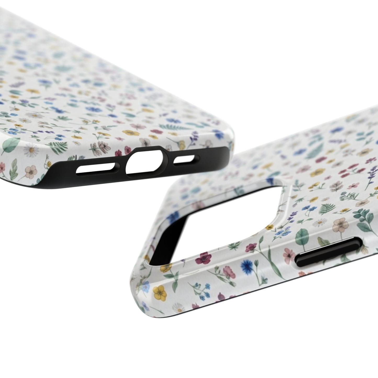 White Floral, Tough Phone Cases, Floral, Fall