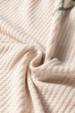 Colorblock Waffle Knit Raglan Sleeve Top