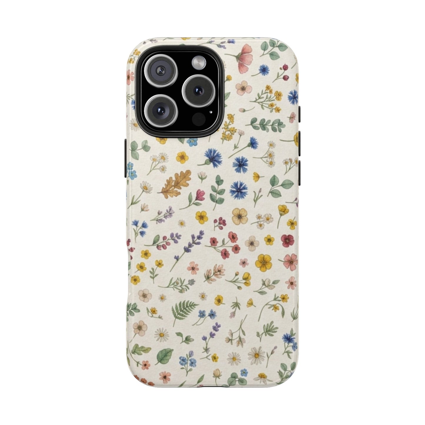 Yellow Floral, Fall/Autumn, Tough Phone Cases