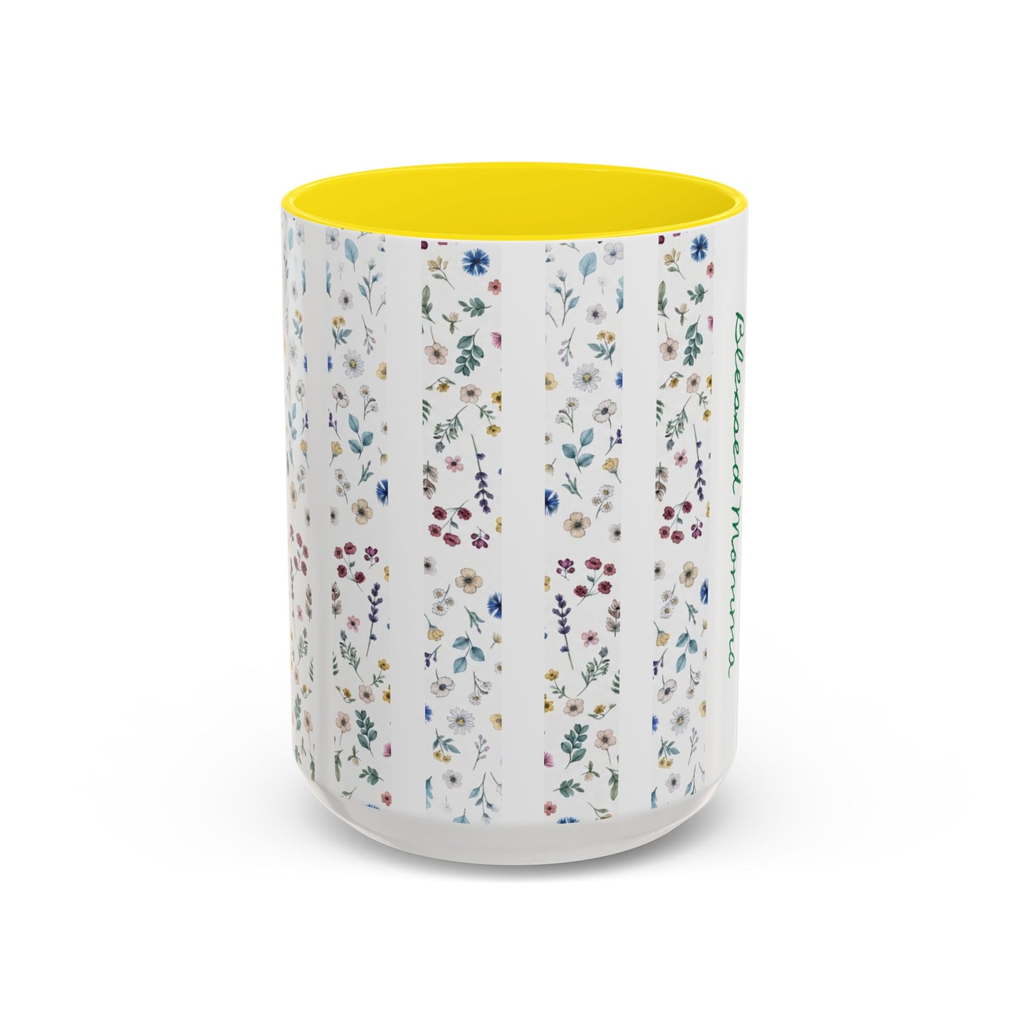 Blessed Momma Accent Coffee Mug (11, 15oz)