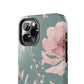 Green Fall floral Tough Phone Cases