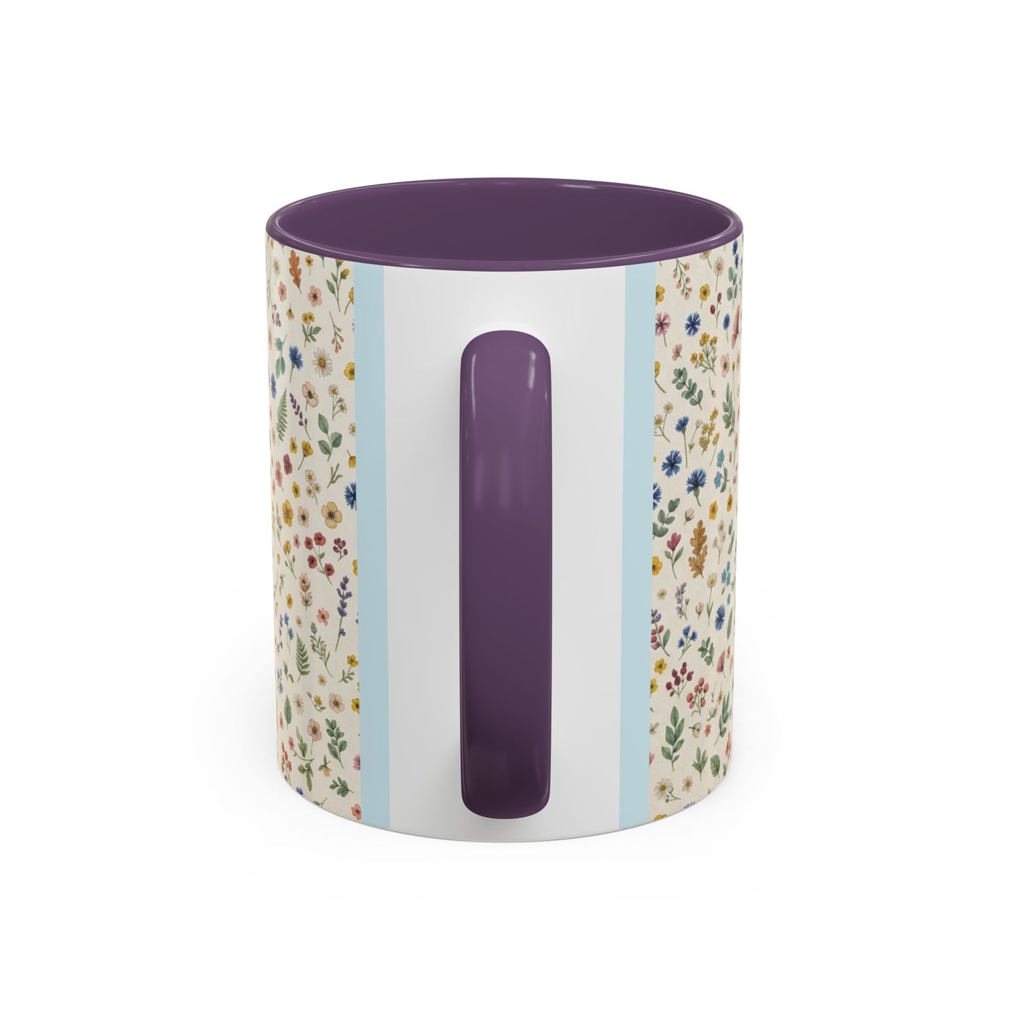 Fall Floral, Yellow Accent Coffee Mug (11, 15oz)