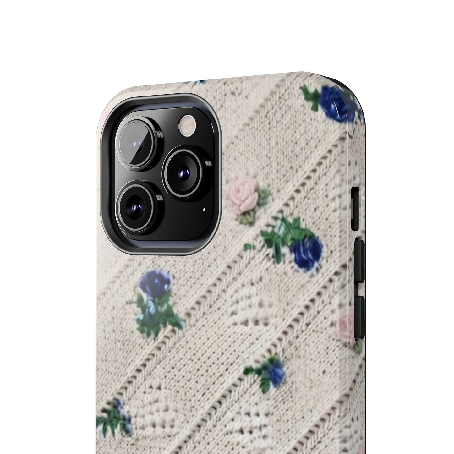 Tough Phone Cases, Fabric Like, Grandmillenial, Floral