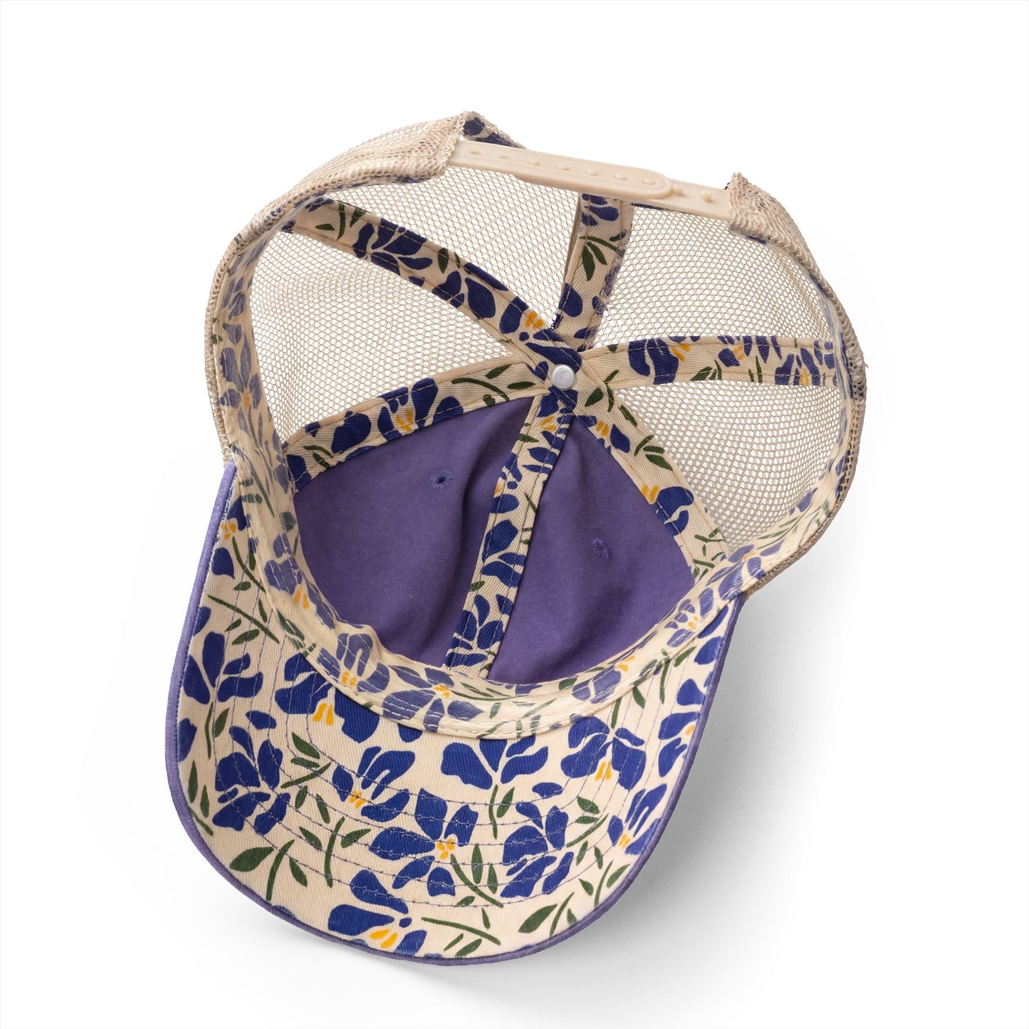 It’s Just Earth-Floral Women's Washed Mesh-Back Cap