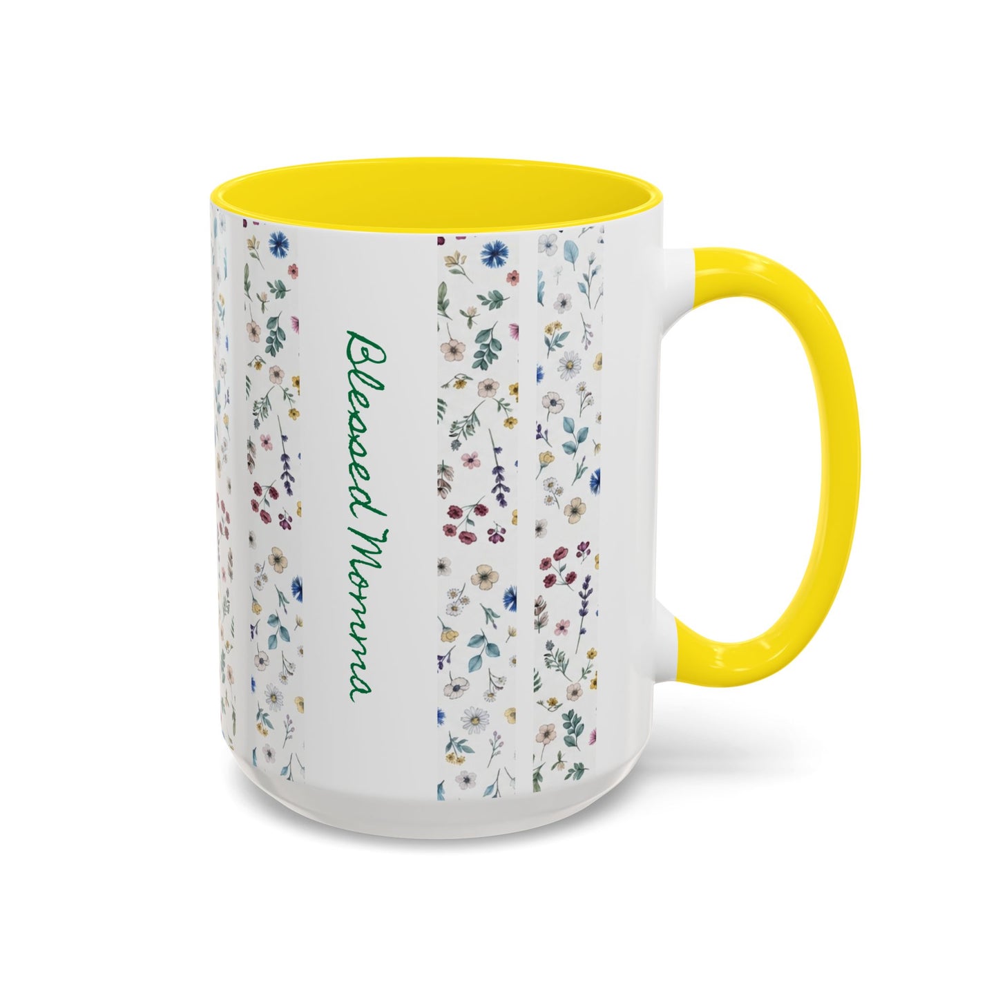 Blessed Momma Accent Coffee Mug (11, 15oz)