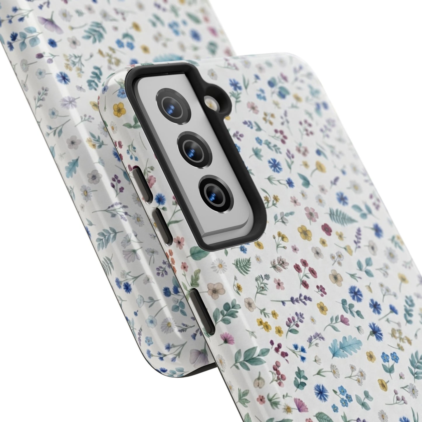 White Floral, Tough Phone Cases, Floral, Fall