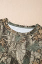 Woodland Camo Long Sleeve Top & Pants Set