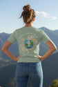 Green- It’s Just Earth, Chill Out, Romans 12:2  Jersey Short Sleeve Tee