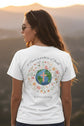 White- It’s Just Earth, Chill Out, Romans 12:2  Jersey Short Sleeve Tee