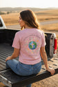 Light Pink—It’s Just Earth, Chill Out, Romans 12:2  Jersey Short Sleeve Tee