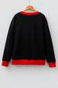 GAME DAY Varsity Stripe Crewneck Sweatshirt