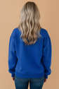 GAMEDAY Embroidered Patch Long Sleeve Sweatshirt