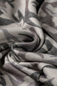 Camo Drawstring Contrast Waistband Barrel Cargo Pants