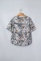 Woodland Camo Henley Tunic T-Shirt