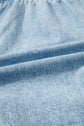 Myosotis Frayed Edge Casual Denim Shorts