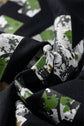 Camo Game Day Letter Graphic Round Neck T-Shirt