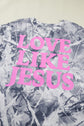 Plus Size Woodland Camo LOVE LIKE JESUS T-Shirt
