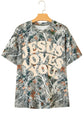 Love Like Jesus Camo Woodland Tee