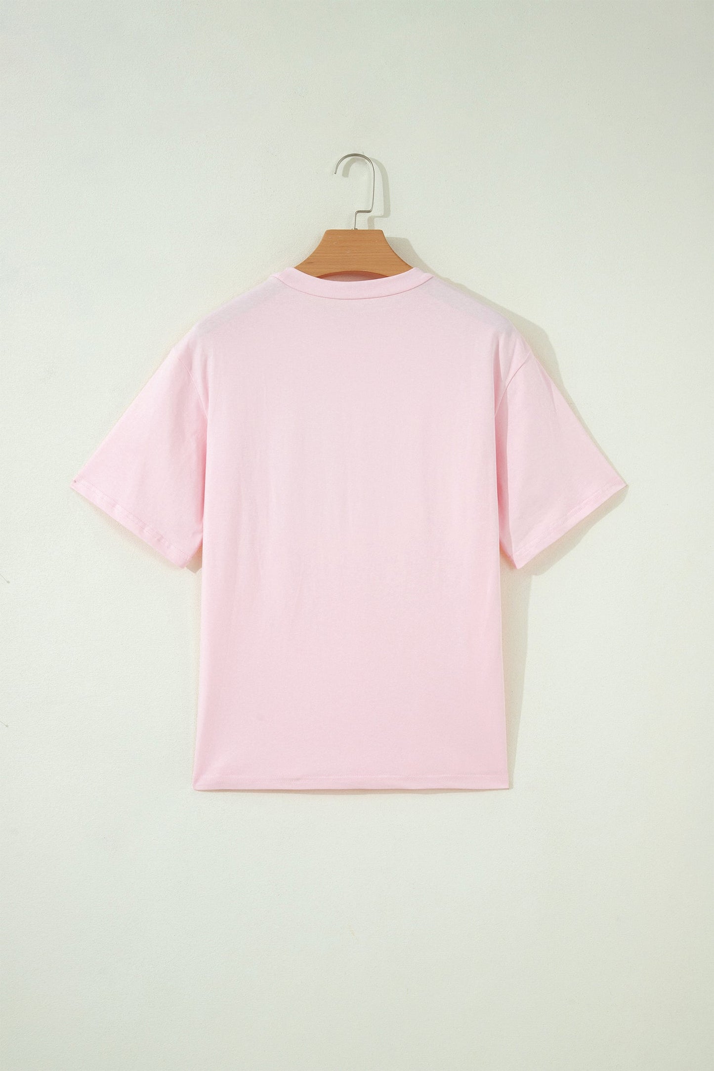 PRAY Sequin Leopard Short Sleeve Graphic Tee